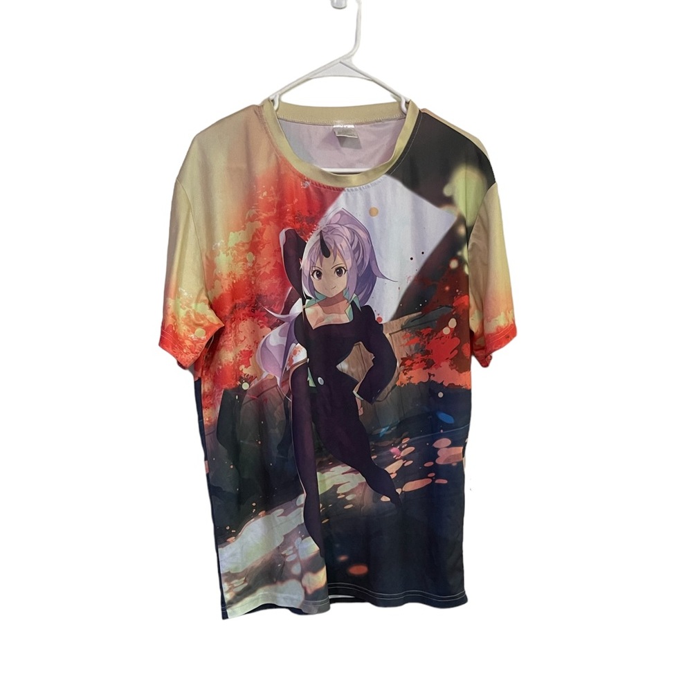 That Time I Got Reincarnated As A Slime Group Anime Adult T Shirt Shion Waifu